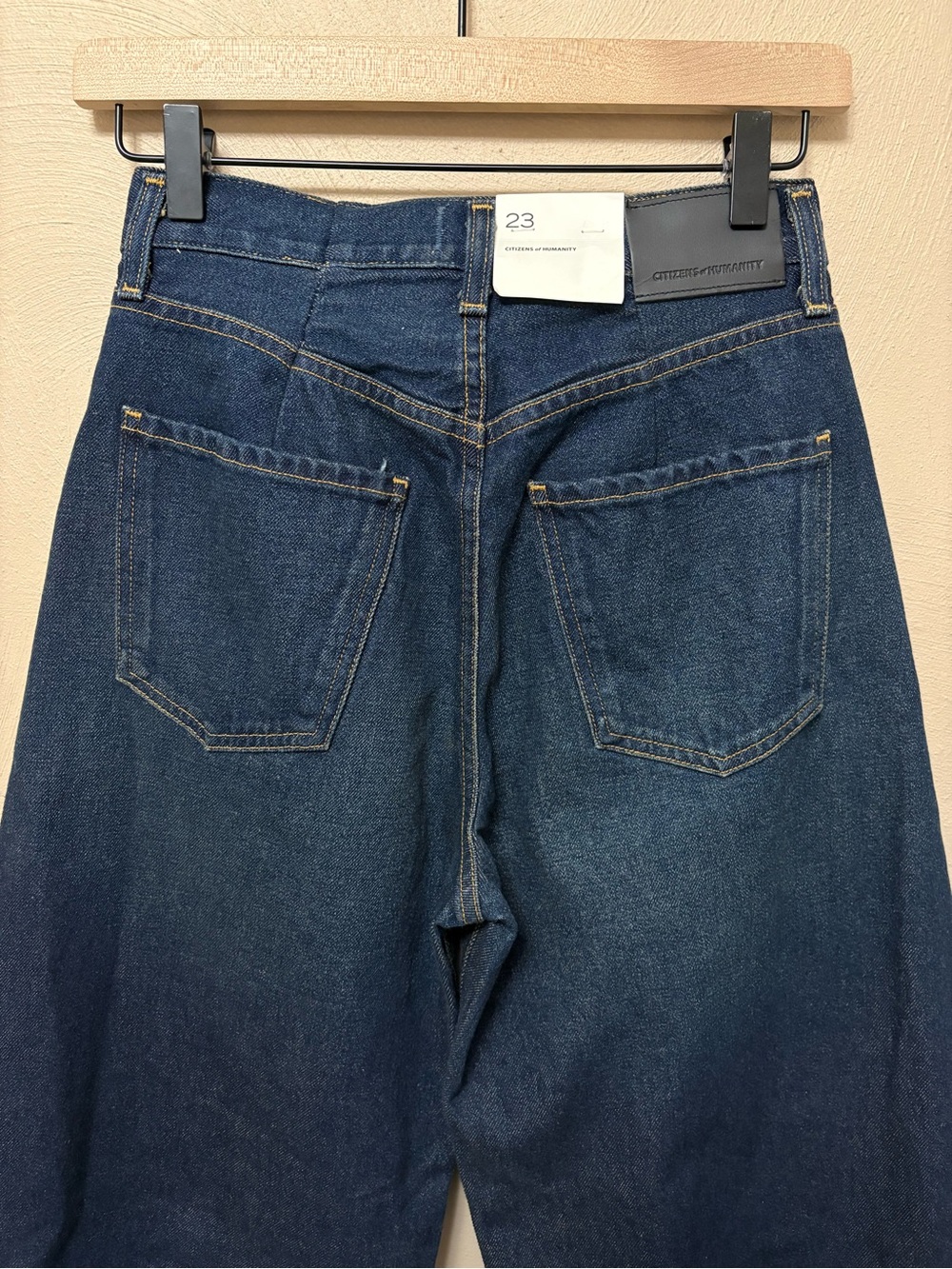 Citizens of Humanity Horseshoe Jean in Bravo Dark Wash Denim Size 23 NWT New - Picture 8 of 14